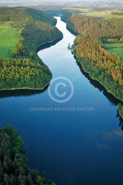 ZÅotniki LubaÅskie - Photo aÃ©rienne barrage en Pologne